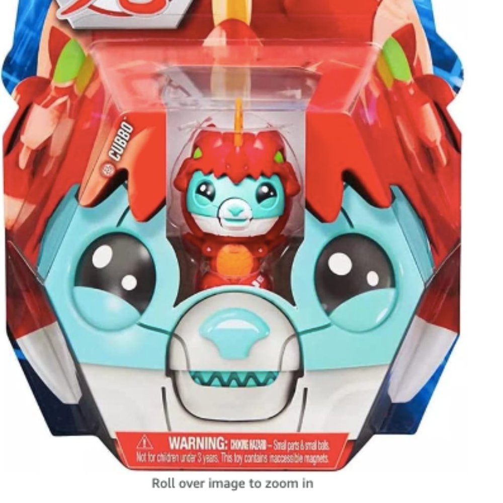 Bakugan 2021 Pyrus Cosplay Drago Cubbo 2-inch Core Collectible Figure